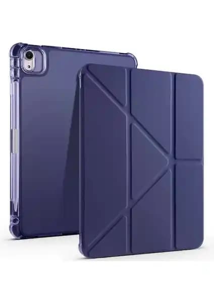 Apple iPad Air 11 M3 (2025) için Çok Fonksiyonlu Silikon Kılıf ve Koruma Özellikleri