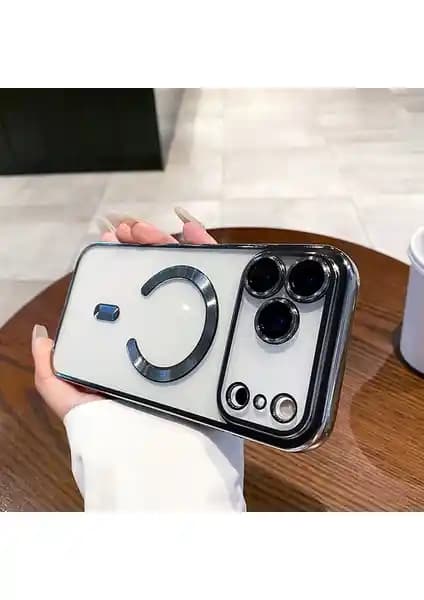 Apple iPhone 17 Pro Max için Magsafe uyumlu şeffaf silikon kılıf detaylı incelemesi