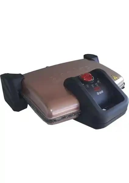 Arnica GH26124 Ayvalık Granit Rose Tost Makinesi: Çok Fonksiyonlu ve Estetik Mutfak Aleti