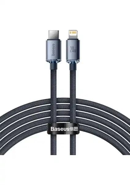 Baseus Crystal 20W Type C Lightning Hızlı Şarj ve Veri Aktarım Kablosu Özellikleri