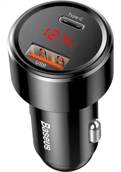 Baseus Magic Serisi PPS Dijital Ekranlı Akıllı Araç Şarj Cihazı Güçlü ve Hızlı Şarj Çözümü