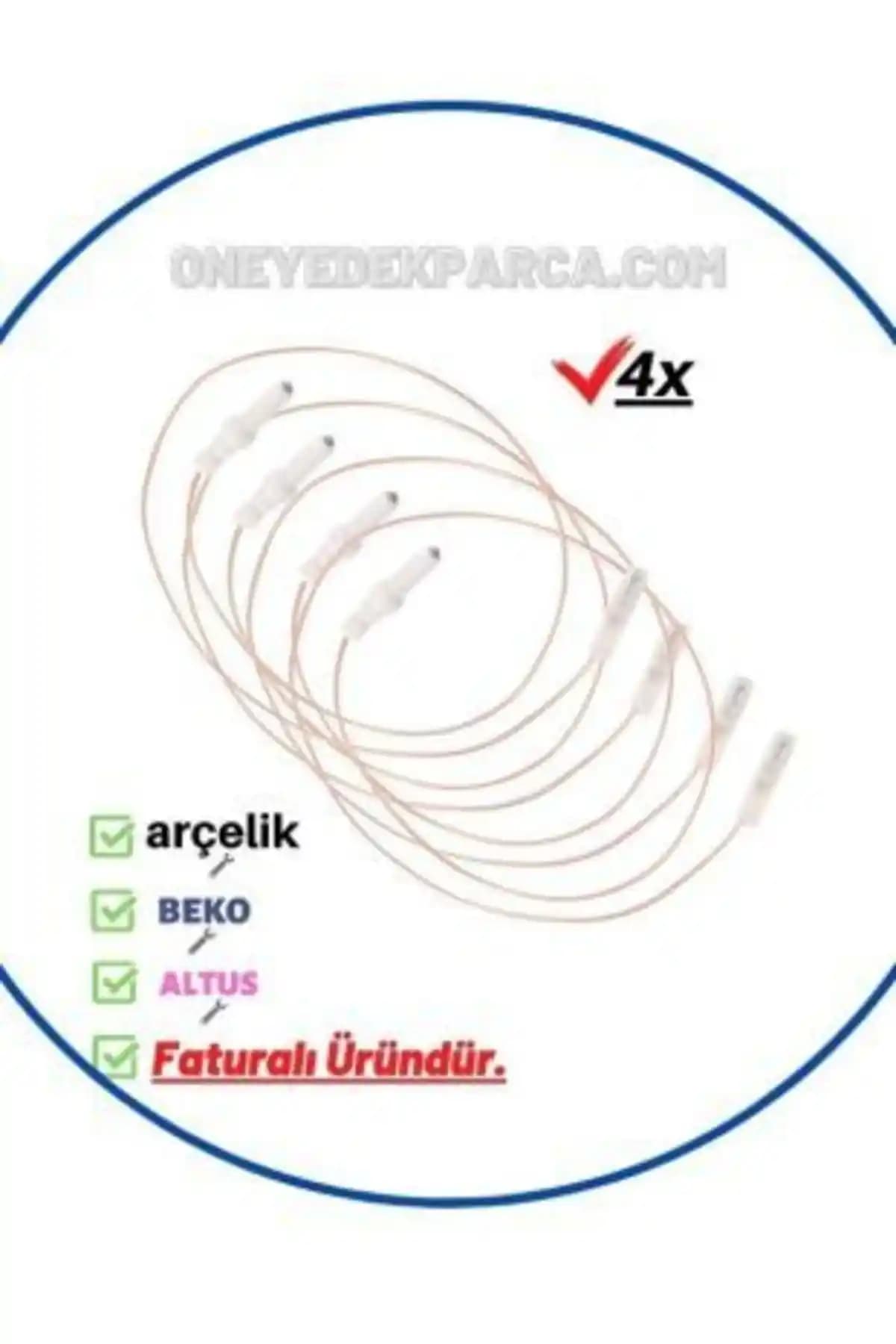 Bosch Fırın Ocak Çakmak Buji Kablosu 4'lü Set Uyum ve Kullanım Özellikleri