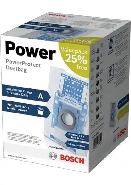 Bosch G ALL Power Protect Uyumlu Toz Torbası: Yüksek Performans ve Uzun Ömür İçin Ideal Seçenek
