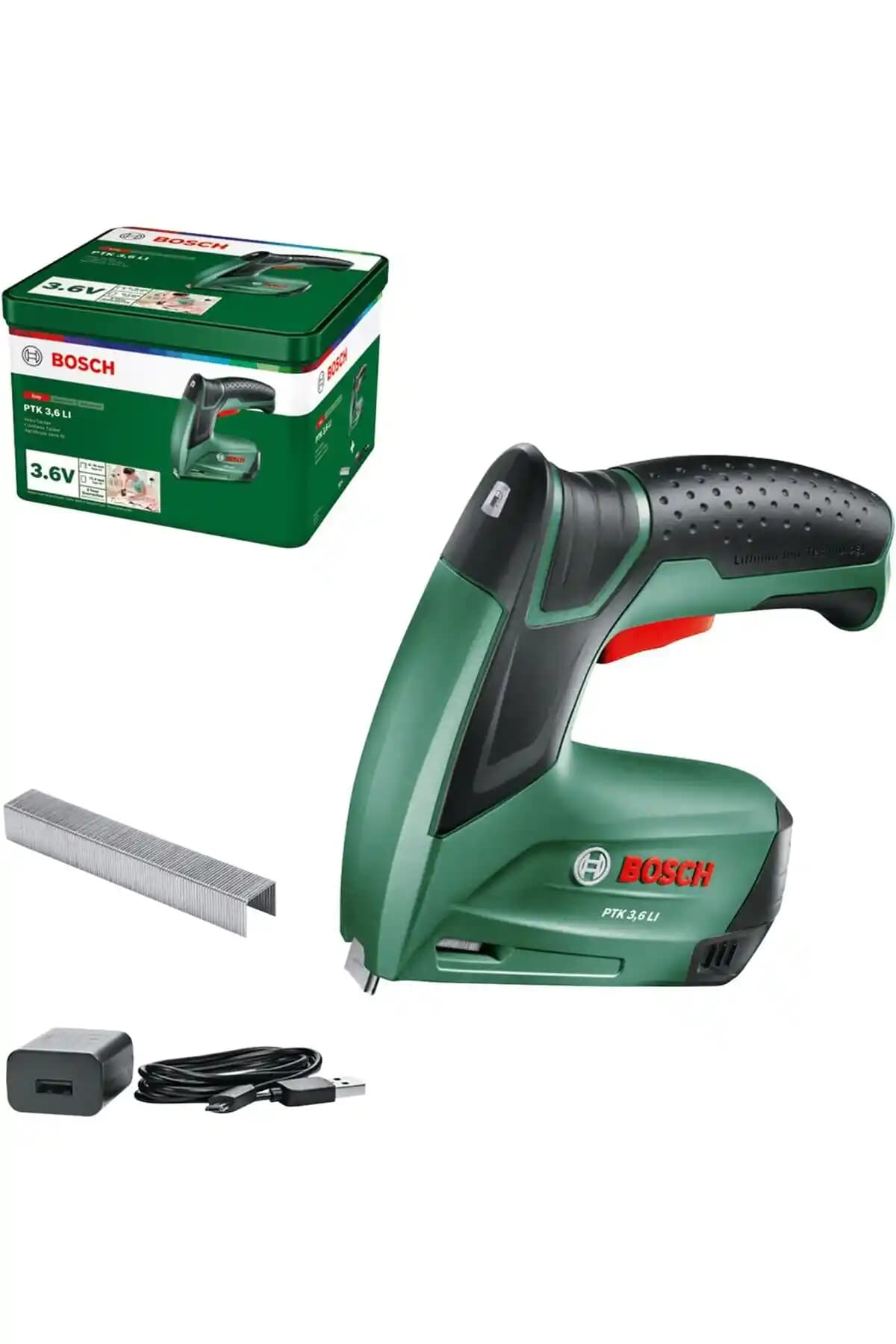 Bosch PTK 3.6 Li Akülü Zımba Makinesi: Yüksek Performans ve Kolay Kullanım Özellikleri