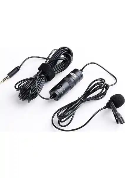 Boya BY-M1 Kablolu Yaka Mikrofonu ile Yüksek Kalitede Ses Kaydı ve İletişim Çözümü