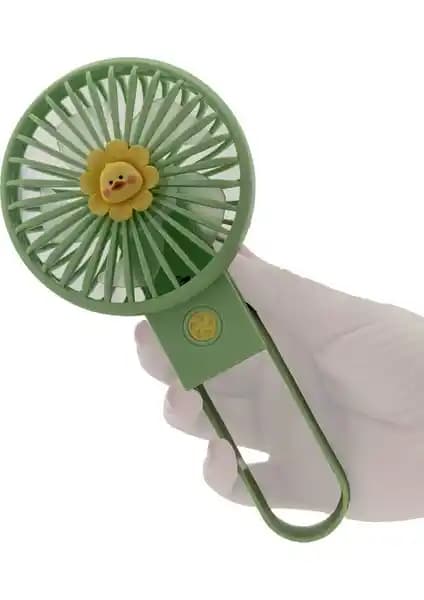 Enshall Taşınabilir Yase Mini USB Fan: Kompakt ve Şarj Edilebilir Serinlik Çözümü