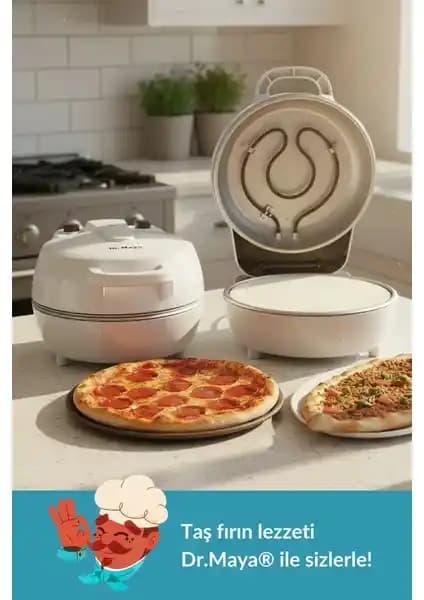 Evde Profesyonel Lezzetler İçin Çok Amaçlı Taş Fırın - Hızlı ve Pratik Pişirme Teknolojisi