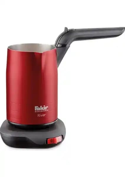 Fakir River Katlanabilir Türk Kahvesi Cezvesi Kırmızı Modern Tasarım ve Fonksiyonellik