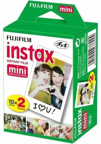 Fujifilm Instax Mini Serisi Uyumlu 20'li Film ile Anılarınızı Hızlı ve Net Şekilde Ölümsüzleştirin