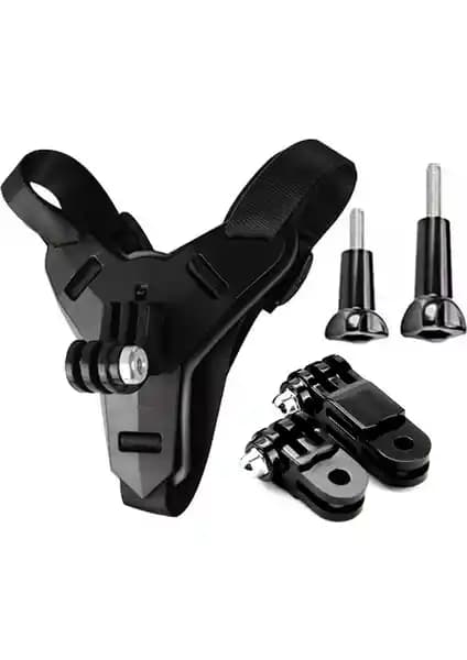 GPlus GP524 5 Parça Jaw Mount Kask ve Motor Sporları Aksesuarı