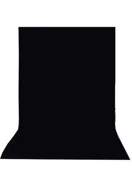 Greenbox Siyah Fon Perde 2x3 Metre Profesyonel ve Amatör Video Çekimleri İçin