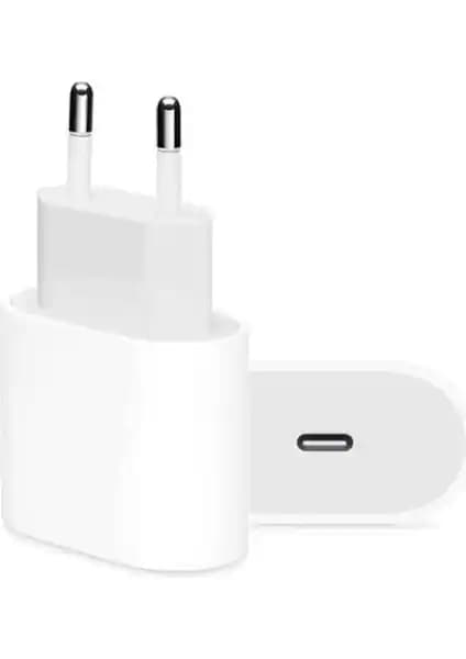 Han-S Bilişim USB-C 20W Hızlı Şarj Adaptörü Apple iPhone 11 ve 12 Pro Max Uyumlu