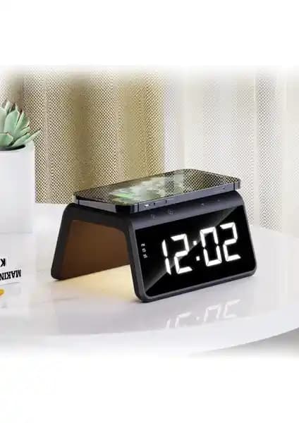 Havit W320 Çok Fonksiyonlu Kablosuz Şarj Saat ve Gece Lambası Ürünü Özellikleri