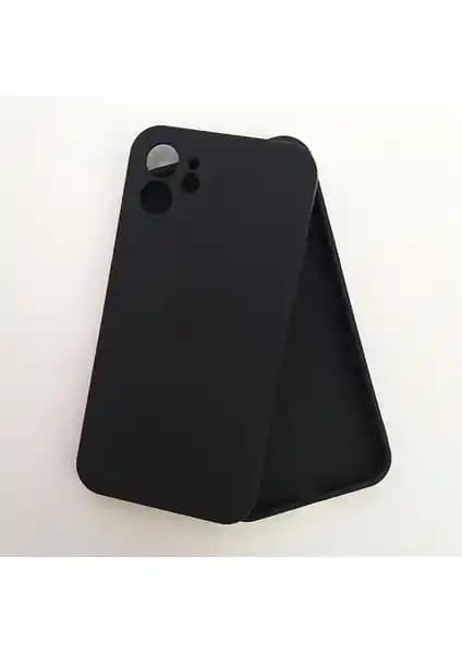 iPhone 12 için dayanıklı ve şık silikon kılıf, kamera koruma ve estetik tasarım