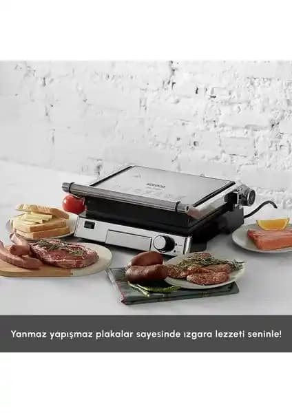 Karaca Biogranit Inox Tost Makinesi: Dayanıklı ve Pratik Mutfak Aletleri