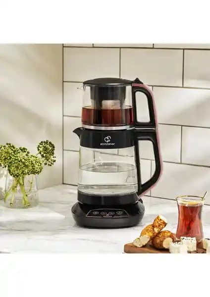 Karaca Çaysever 3'ü Bir Arada Konuşan Cam Çay Makinesi: Modern ve Çok Fonksiyonlu Tasarım