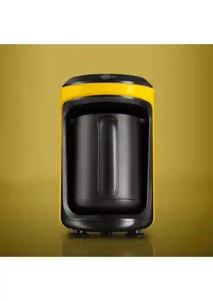 Karaca Hatır Hüp Türk Kahve Makinesi Sarı: Şık ve Pratik Kahve Yapma Deneyimi