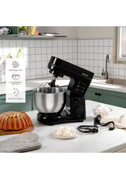 Karaca Maestrochef Stella Stand Mikser 1500W Güçlü Performans ve Şık Tasarım