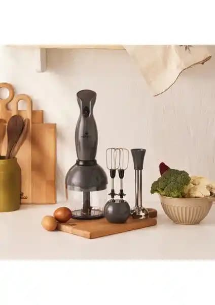 Karaca Profoodmix 3'lü Blender Seti Güçlü Motor ve Şık Tasarım ile Mutfakta Pratiklik