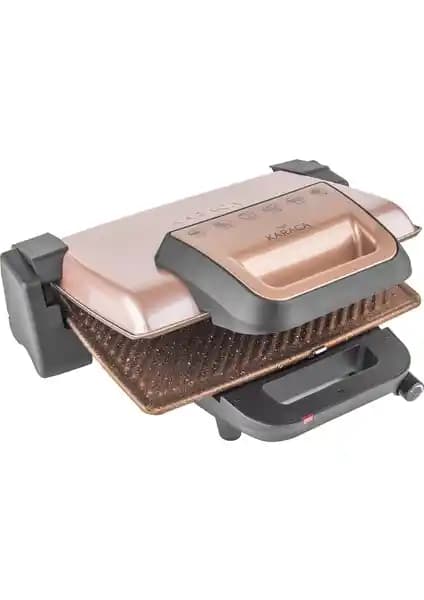 Karaca Rosegold Granit Izgara ve Tost Makinesi: Şık Tasarım ve Yüksek Performans Özellikleri