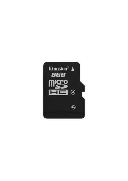 Kingston 8 GB MicroSDHC Class 4 Hafıza Kartı Güçlü ve Güvenilir Depolama Çözümü