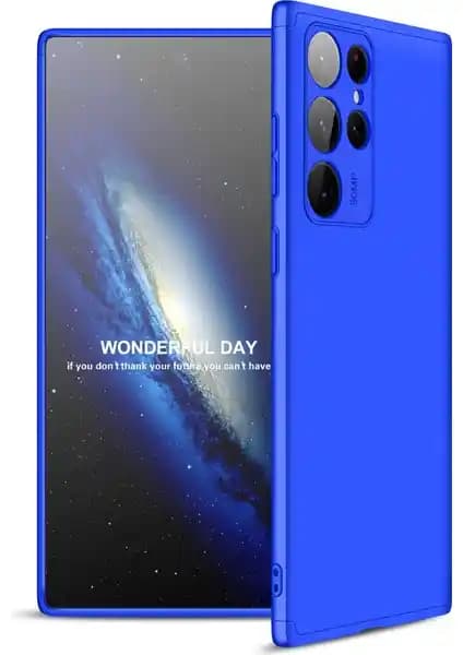 KNY Galaxy S22 Ultra 3 Parça 360 Ays Kapak: Üstün Koruma ve Şıklığın Buluşması