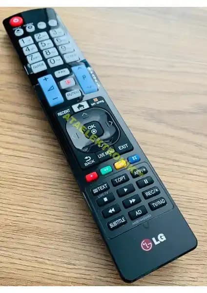 LG Uyumlu Tuşlu LCD ve LED Televizyon Kumandası - Dayanıklı ve Fonksiyonel Tasarım