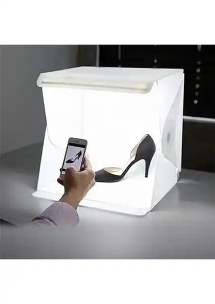 Mcoplus Çekim Çağrısı LED USB 40x40x40 ile Profesyonel Ürün Fotoğrafçılığı Çözümleri