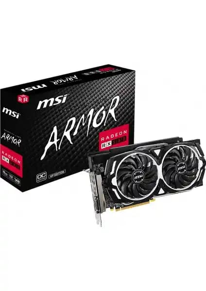 MSI Radeon RX 580 Armor GP OC 8GB: Yüksek Performanslı Oyun ve Grafik Kartı