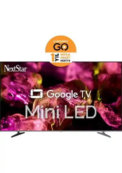 Nextstar YE-75IDWG11 75 İnç 4K Ultra HD MiniLED Google Akıllı Televizyon İncelemesi