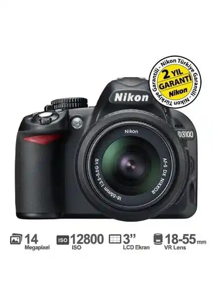 Nikon D3100 18-55mm VR Kit İncelemesi: Yüksek Performanslı Başlangıç Seviyesi DSLR