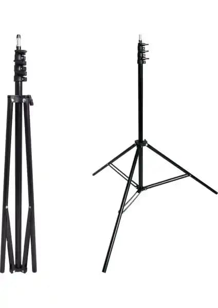 No Name Işık Ayağı 200cm Hafif ve Ayarlanabilir Profesyonel Fotoğraf ve Video Standı