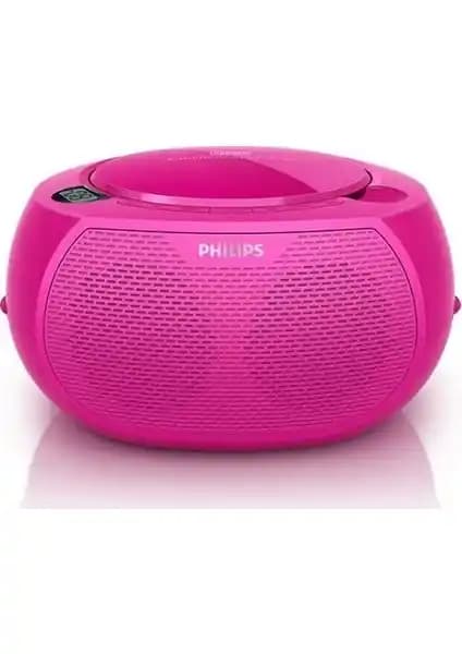 Philips AZ100C FM/CD Portatif Soundmachine ile Hareket Halindeyken Yüksek Kaliteli Müzik Deneyimi