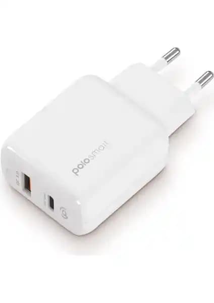 Polosmart PSM75 Pd+Usb Akıllı Duvar Şarjı: Güçlü ve Güvenilir Çoklu Çıkışlı Hızlı Şarj Çözümü