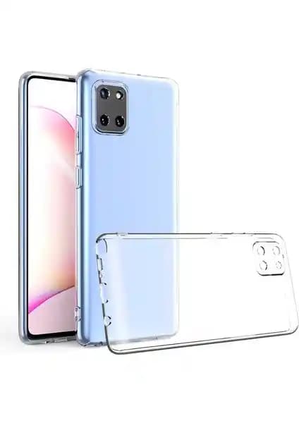 Prolysus Şeffaf Silikon Kılıf Samsung Galaxy A81 ve Note 10 Lite için ideal koruma