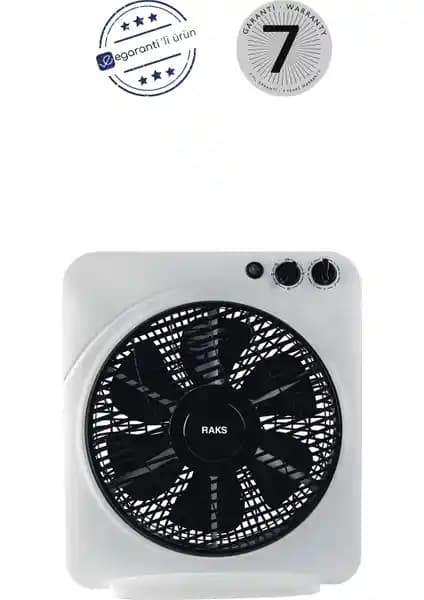 Raks 60W Yer Tipi Kutu Vantilatör: Güçlü Performans ve Modern Tasarım ile Serinlik Sağlar