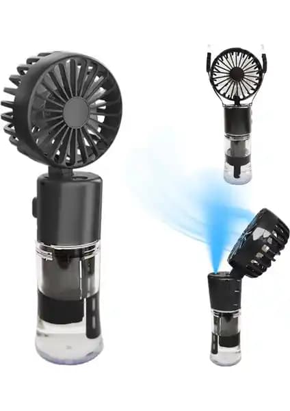 Robeve Elle Tutulabilir Buharlı Vantilatör Fan: Taşınabilir ve Çok Fonksiyonlu Yaz Serinletici Cihazı