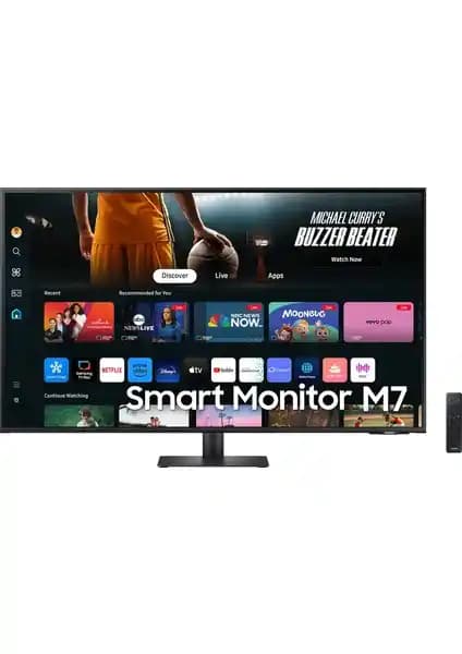 Samsung 43 inç 4K UHD Akıllı Monitör: Yüksek Kalite ve Çok Yönlü Kullanım İmkanı