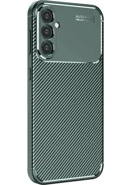 Samsung Galaxy A16 için dayanıklı ve şık karbon fiber tasarımlı kılıf