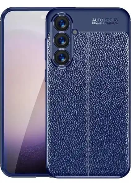 Samsung Galaxy A17 5G için Şık ve Dayanıklı TPU Deri Görünümlü Kılıf