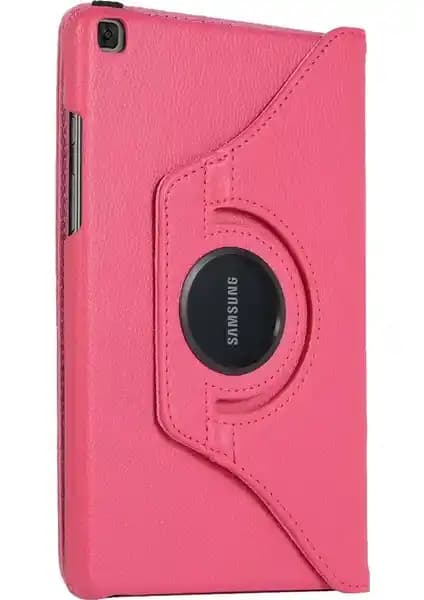 Samsung Galaxy Tab A7 SM T500 için Pembe Şık ve Fonksiyonel Tablet Kılıfı