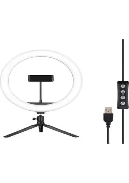 Saywin Masaüstü Youtuber 360° LED Mini Tripod ve Makyaj Selfie Işığı İnceleme