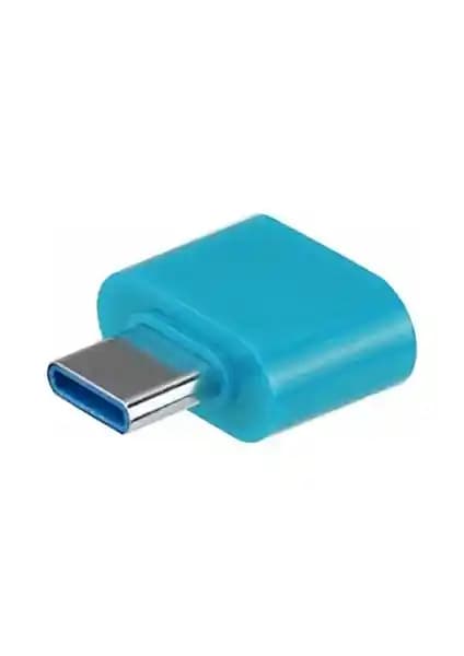 Shark USB Type-C OTG Dönüştürücü Adaptör Mavi: Pratik ve Estetik Çözüm