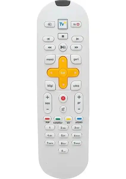 SPEEDUF Turkcell TV+ Plus Klavyesiz Kumanda: Hafif ve Minimalist Tasarımla Pratik Kullanım Deneyimi