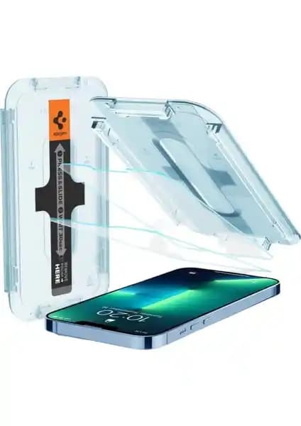 Spigen iPhone 14 Plus ve 13 Pro Max için Güvenli ve Şık Cam Ekran Koruyucu Ürünü