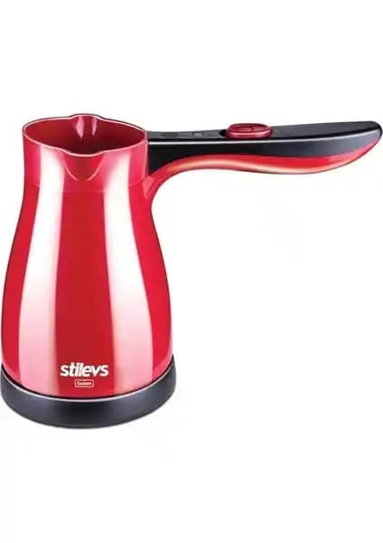 Stilevs Sadem Türk Kahve Makinesi Kırmızı ve Siyah Renk Seçenekleriyle Modern Mutfaklar İçin