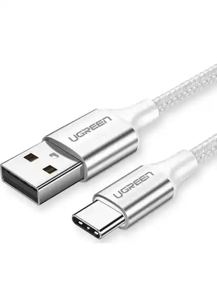 Ugreen Örgülü USB Type-C Şarj ve Data Kablosu: Dayanıklı ve Yüksek Performanslı Çözüm