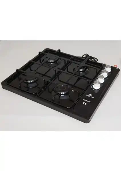 Uğur Katmer Set Üstü Siyah LPG Ocakları Modern ve Dayanıklı Tasarım