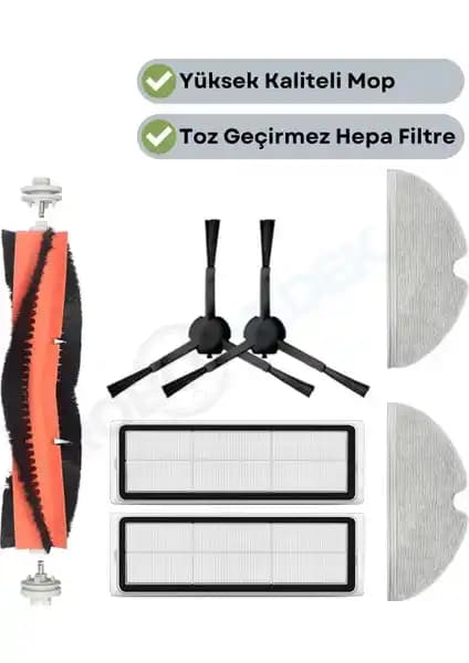 Xiaomi Mop 2 Pro+3D Robot Süpürge Yedek Aksesuar Seti İncelemesi ve Kullanım İpuçları