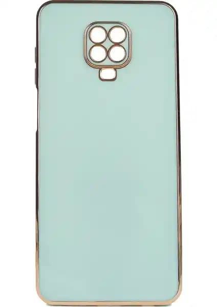 Xiaomi Redmi Note 9S İçin Şık ve Dayanıklı Parlak Kenarlı Silikon Kılıf